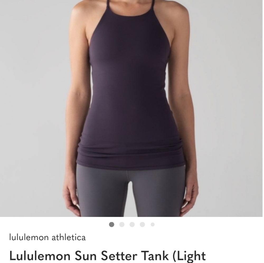 Women's Purple Sun Setter Halter Top 6